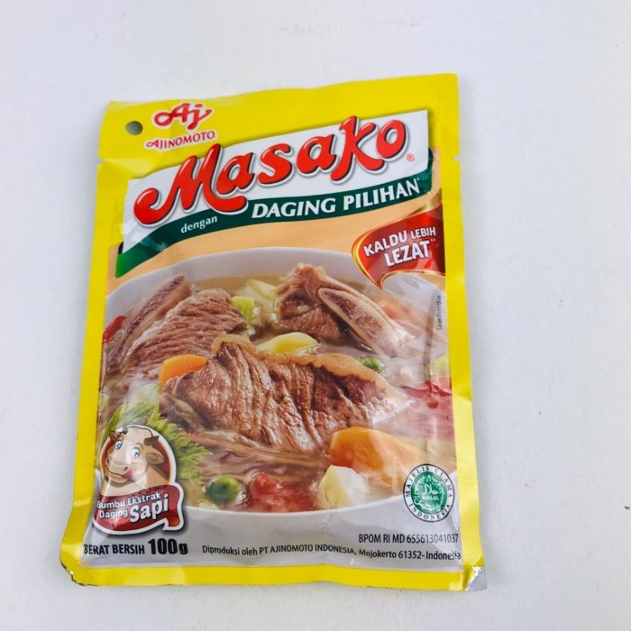 MASAKO DAGING PILIHAN 100g* BUMBU MASAK* MASAKO BUMBU