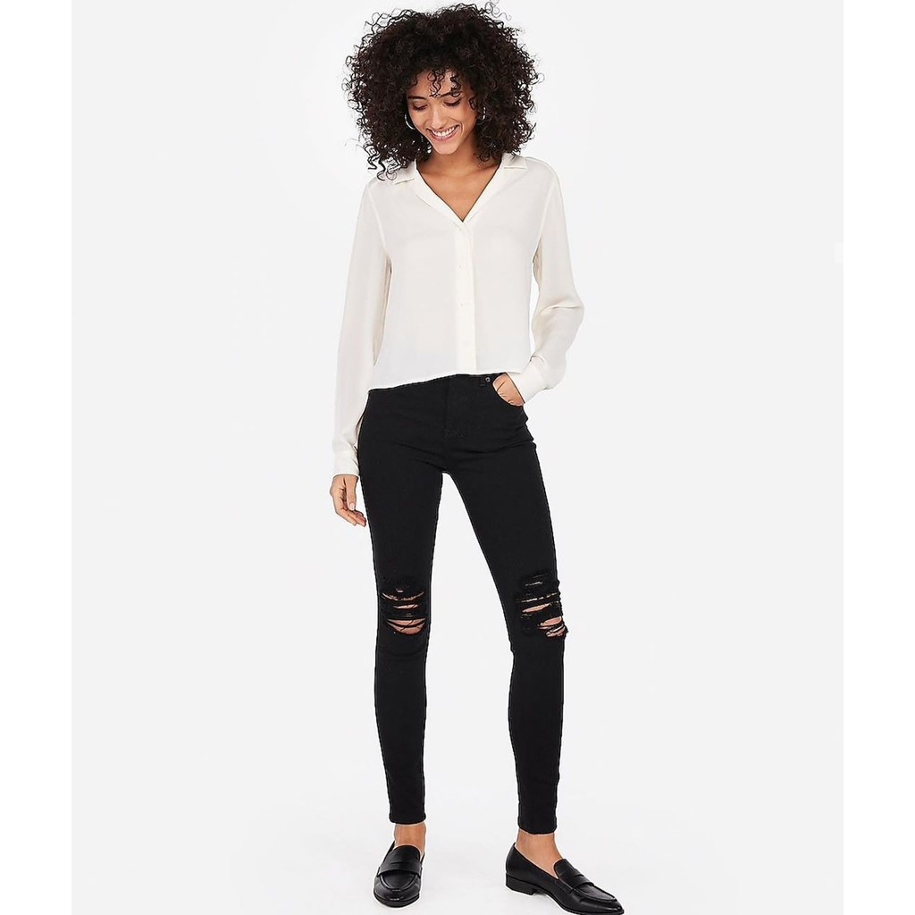 Anko Ankle Ripped Skinny Fit Jeans