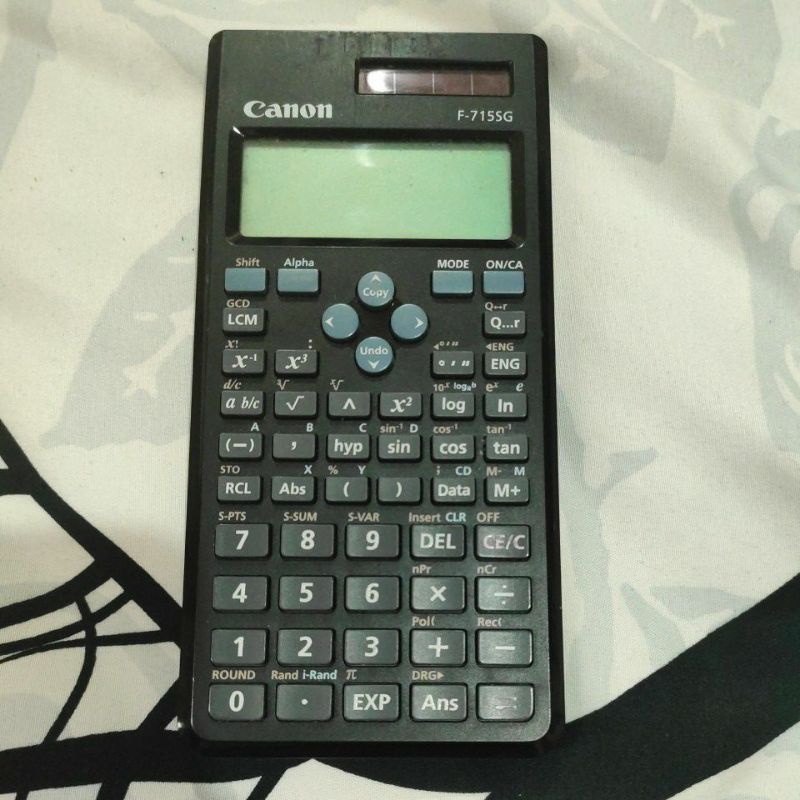 

Kalkulator Calculator Scientific Ilmiah Canon Dot Matrix Scientific F 715 SG WHB Second Murah
