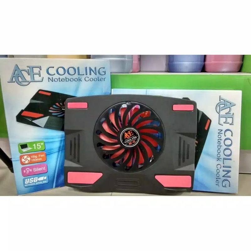 COLLING PAD BESAR KIPAS PENDINGIN LAPTOP TERJAMIN