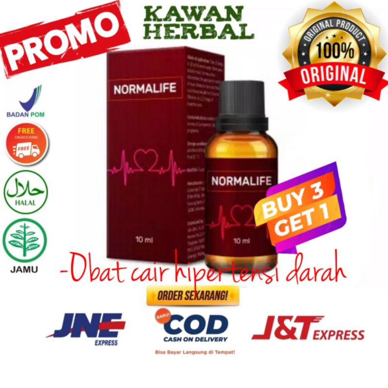 Normalife Asli Original Obat  Hipertensi  Cairan Pembersih Pembuluh Darah Ampuh