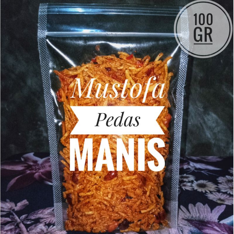 

(PROMO) Mustofa pedas manis/Kentang kering/Mustofa Kentang pedas manis100gr