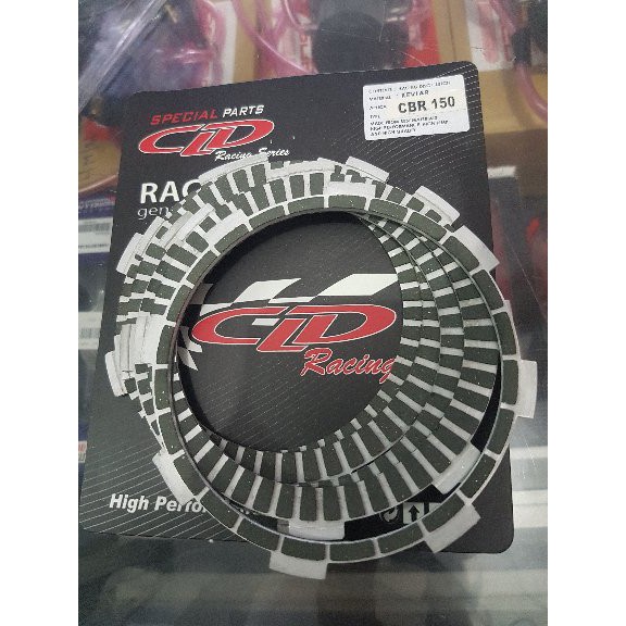 Kampas Kopling CLD CBR150/CB150R Kevlar RACING ORIGINAL ORI