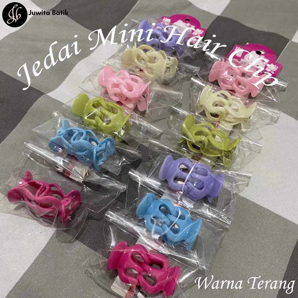 Jedai Jepit Rambut 2cm Jedai Doff Mini Jepitan Rambut