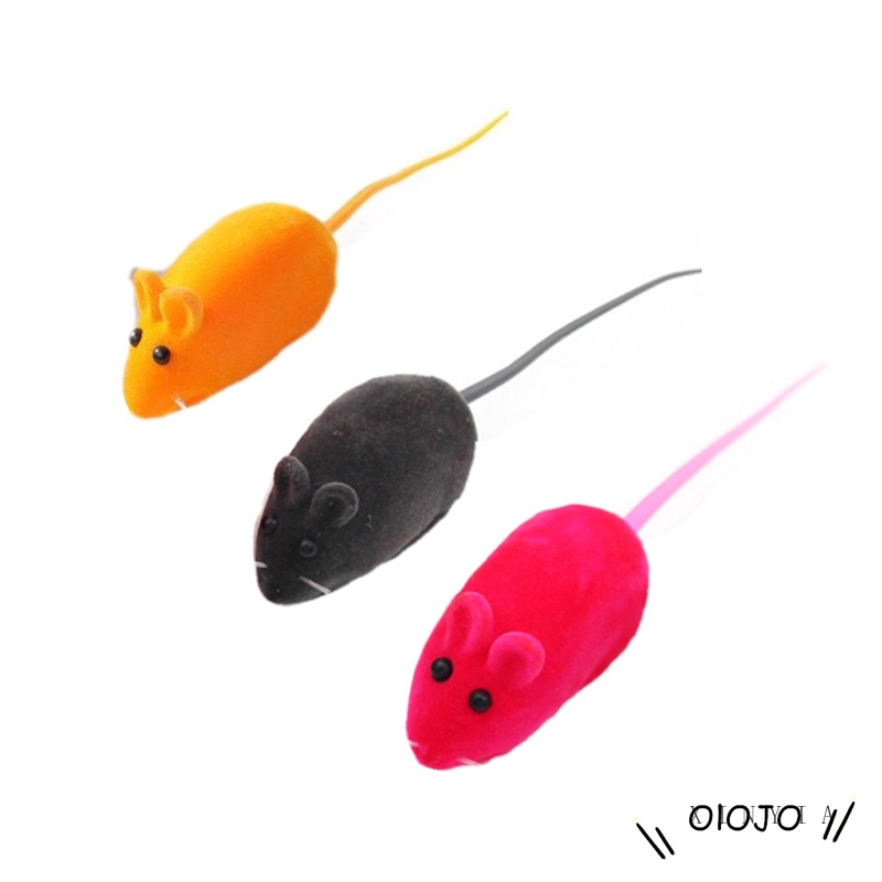 1 Pc Mainan Kucing Tikus Lucu Berbunyi Lucu Cat Toys Dog Toys - ol