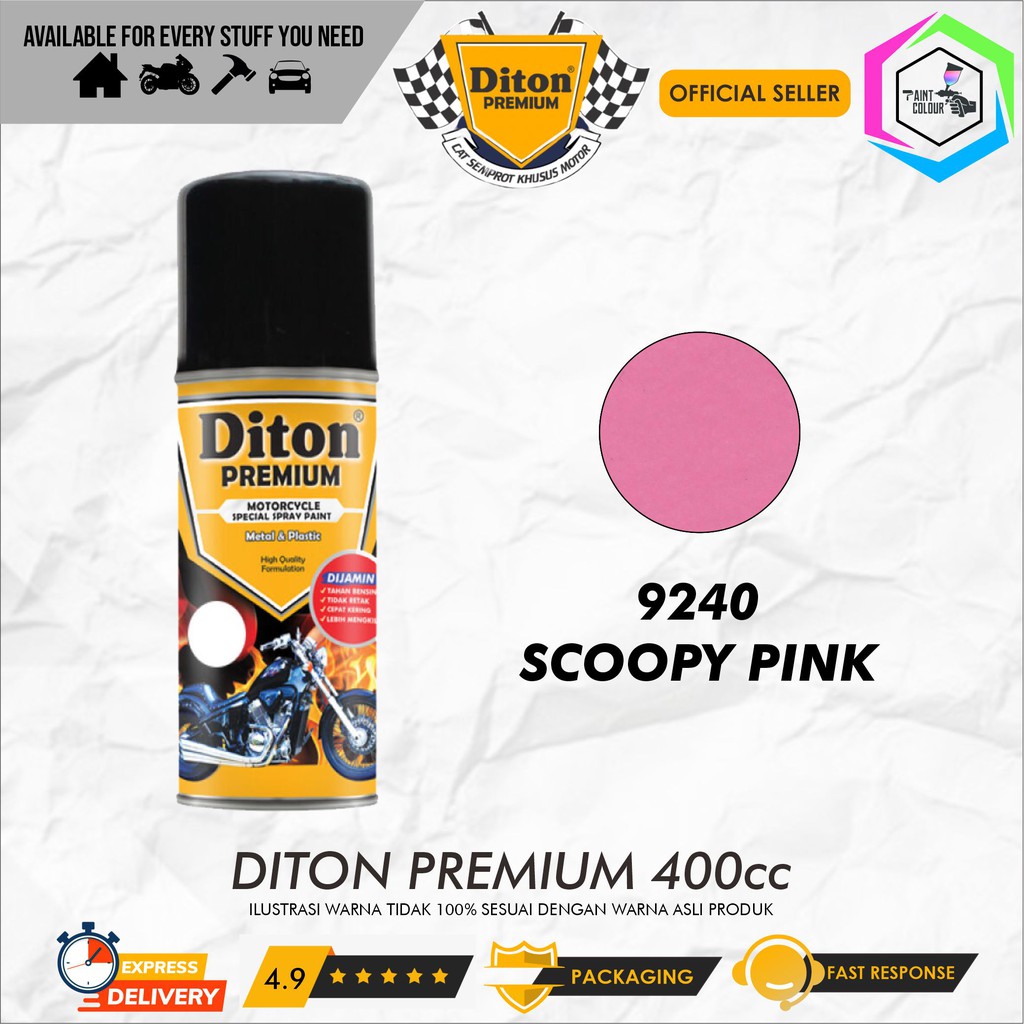 Diton PREMIUM 9240 Scoopy Pink Cat Semprot