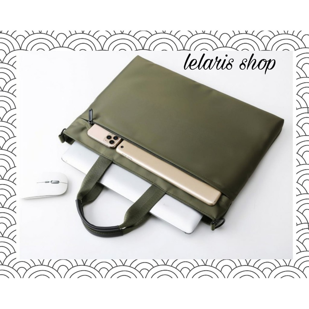 Tas Laptop 14 Inchi Jinjing Anti Air Import 160 Terbaru/Tas Laptop 14 Inchi Selempang Waterproff