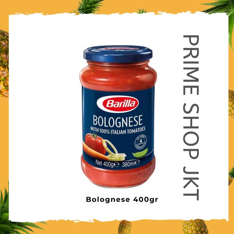 

Barilla Bolgnese Sauce Pasta 400gr Italian Tomatoes