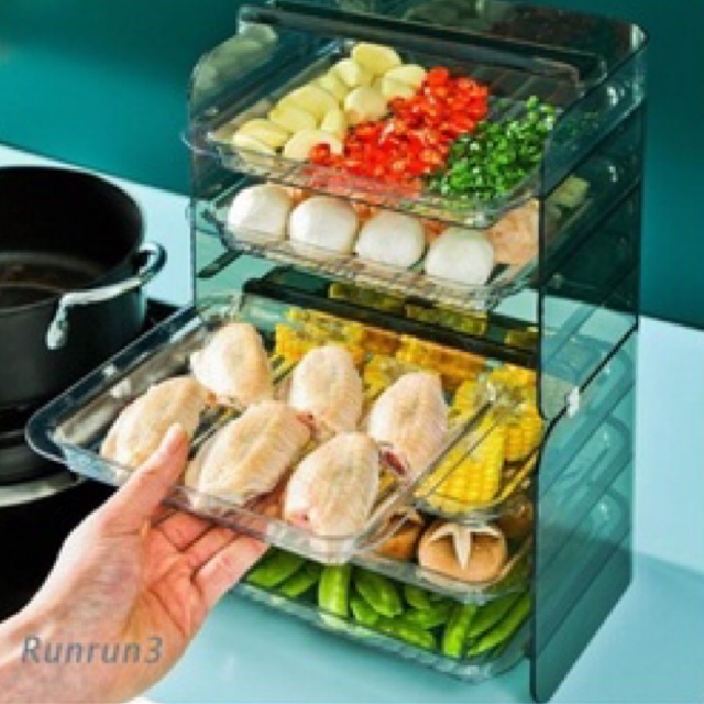 Rak Makanan 3 Susun / Stacked Dishes