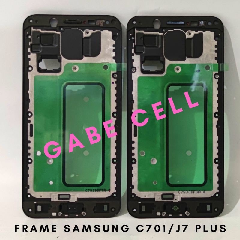 FRAME BUZZLE MIDDLE SAMSUNG C701/J7 PLUS TATAKAN LCD