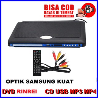 DVD Player RINREI / DAIKEN 533 D  jagonya baca kset cd dvd mp3 usb dll optik samsung