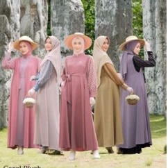 READY ROSE ORI BY ADEN HIJAB GAMIS CERUTY BABY DOLL GAMIS CARDIGAN POLOS
