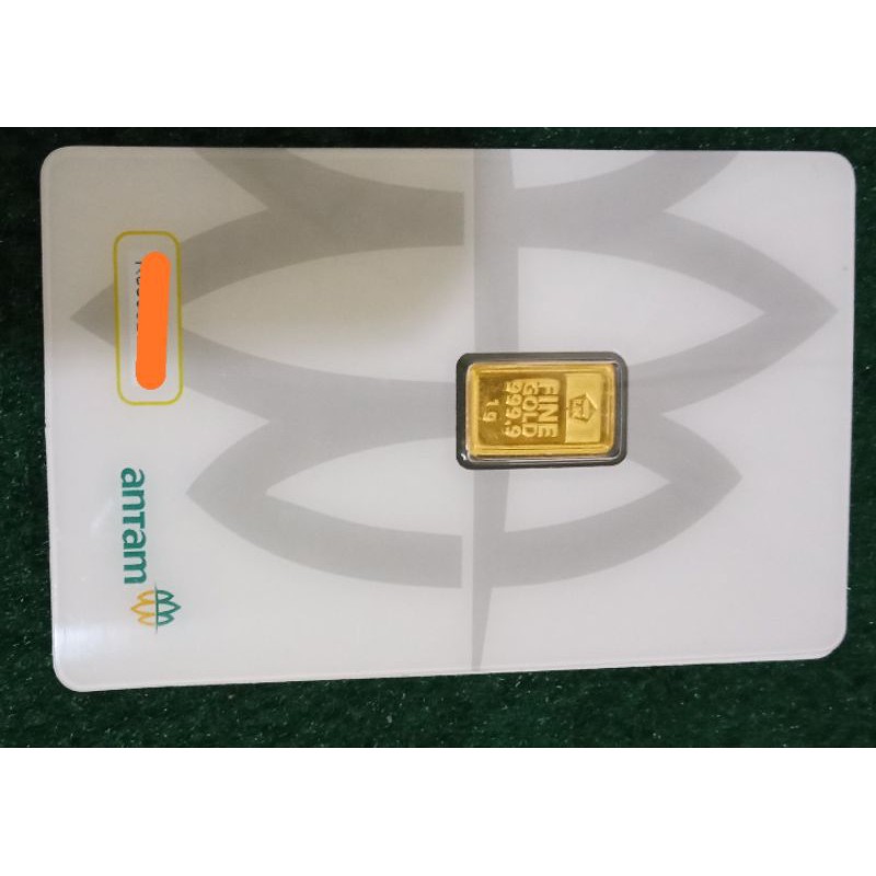 LOGAM MULIA ANTAM 1GRAM ORI-Polos