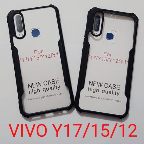 CASE FUSION ARMOR SHOCKPROOF VIVO Y12 Y15 Y17 SOFTCASE - FA