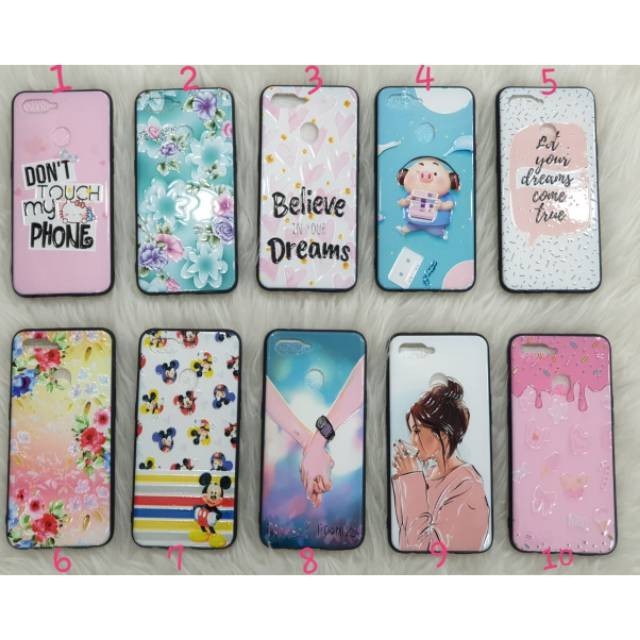 [B-023] Softcase korean C all type model handphone oppo vivo samsung xiaomi realme iphone