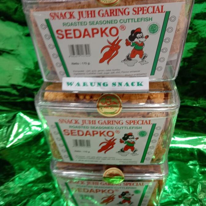 

Snack Cumi Garing Sedapko 175Gram