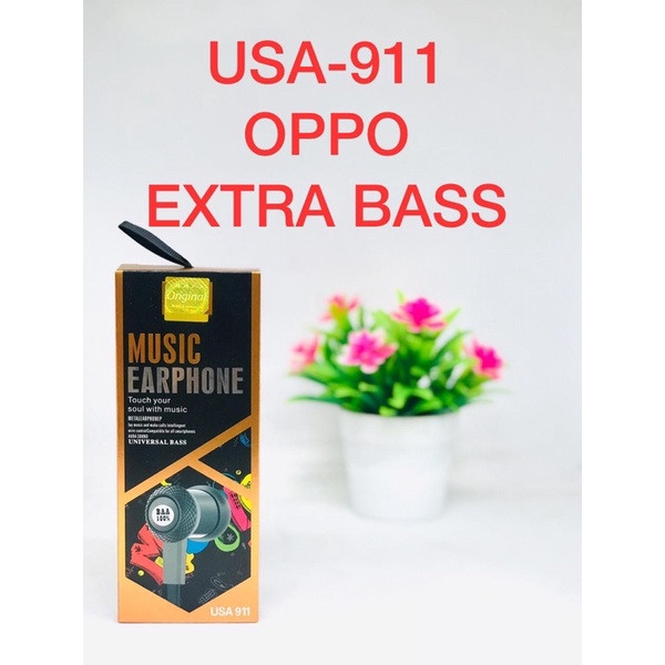 grosir handsfre oppo hf usa911 music earphone