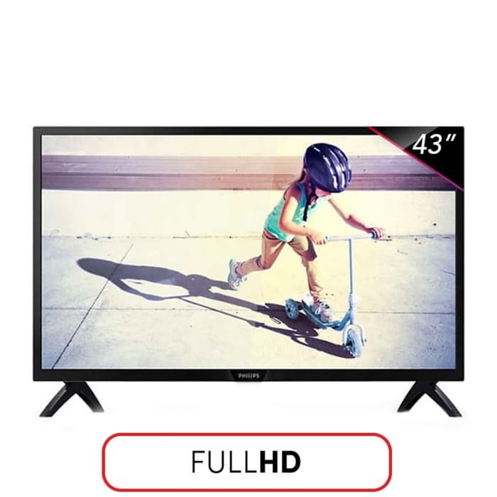 Philips 43 Inch Digital Led Full Hd Tv 43pft4002 Shopee Indonesia