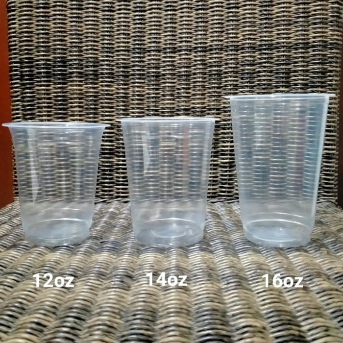 Gelas polycup 22oz (50pcs)