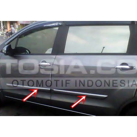 Side Body Moulding Ertiga Sewarna Body | Gratis Pemasangan