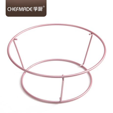 Chefmade Pink chiffon round cooling rack /rak pendingin kue