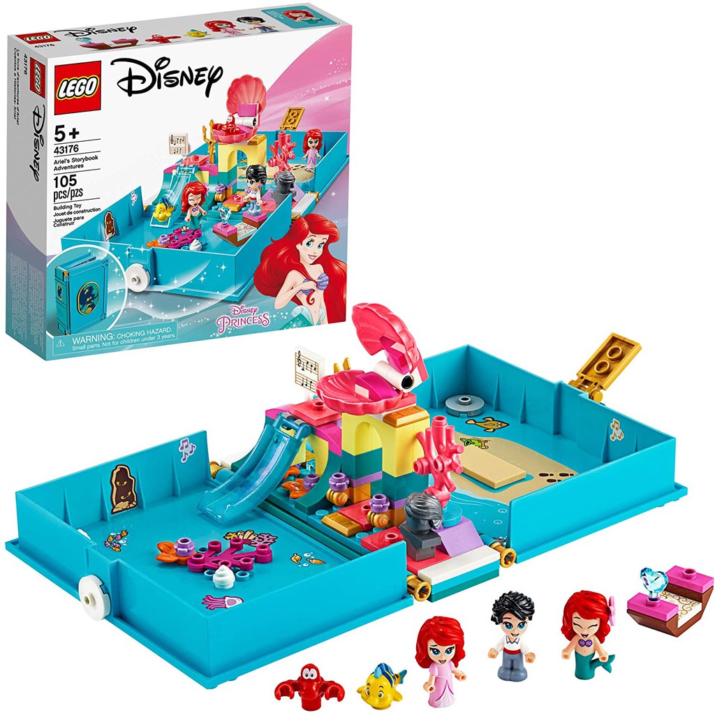 Lego 43176 Disney Ariel Storybook 