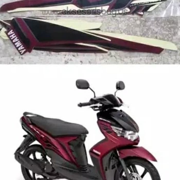 Striping-lis-sticker mio soul gt 2013