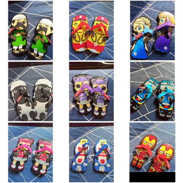 SANDAL ANAK LUCU KARAKTER SANDAL SANCU