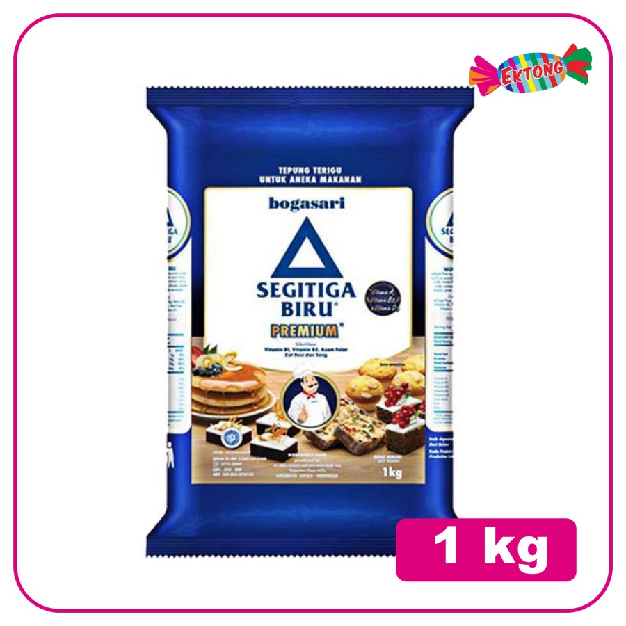 

TEPUNG TERIGU SEGITIGA BIRU (1 kg)