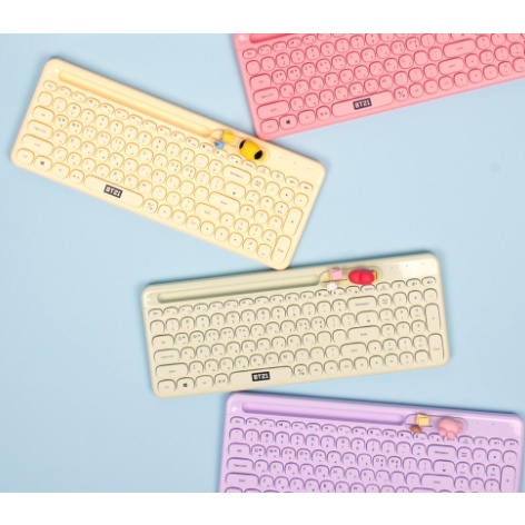 ROYCHE Wireless keyboard BT21 BTS HANGUL KOREA