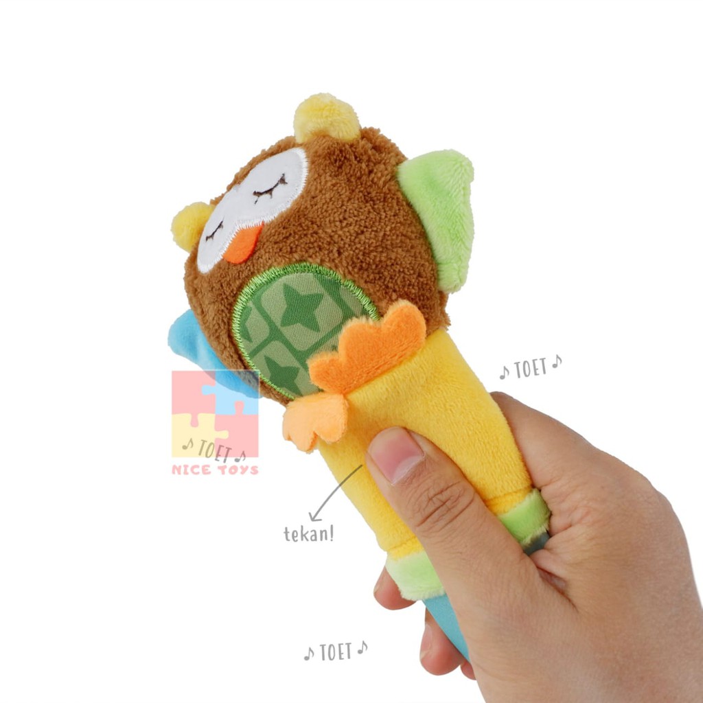 Baby Cloth Wand Mainan Bayi Baby Toys Rattle Stick Teether Bayi Boneka Bayi