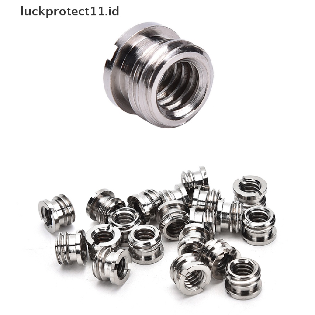 //HG&amp;ID// 1Pack (10PCS) SR10 3/8&quot;-16 to 1/4&quot;-20 Reducer Bushing Convert Screw Adapter .