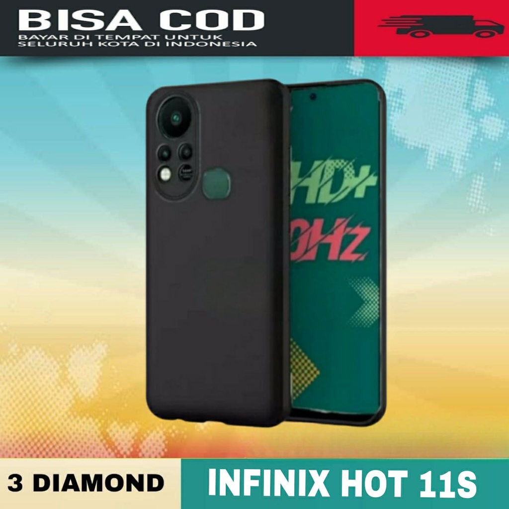 Case infinix hot 11S 2021 Ultra Slim matte Premium.