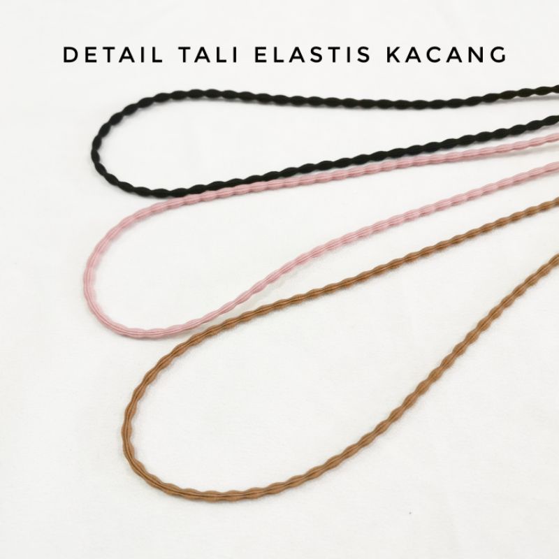 Strap Masker 2in1 Tali Elastis Padi / Konektor sekaligus Kalung masker hijab