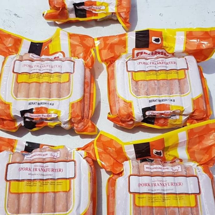 

windytriastuti13 PORK FRANKFURTER SOSIS BABI BALI @1kg TERLARIS TERPERCAYA ORIGINAL