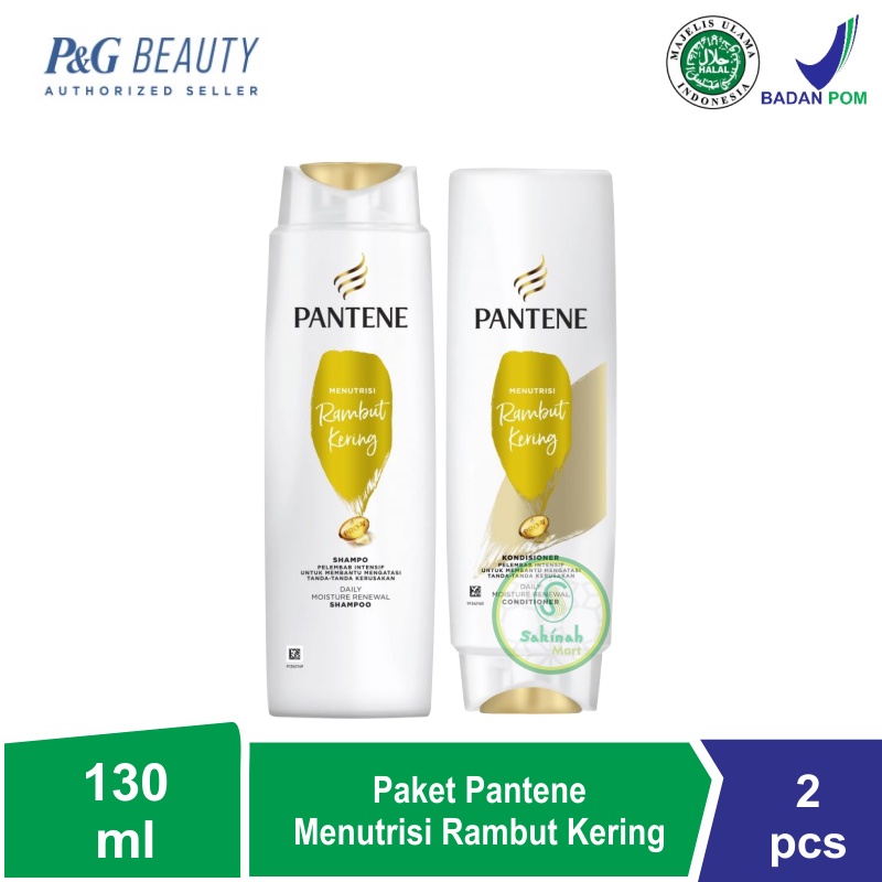 Paket Pantene Menutrisi Rambut Kering 130ml