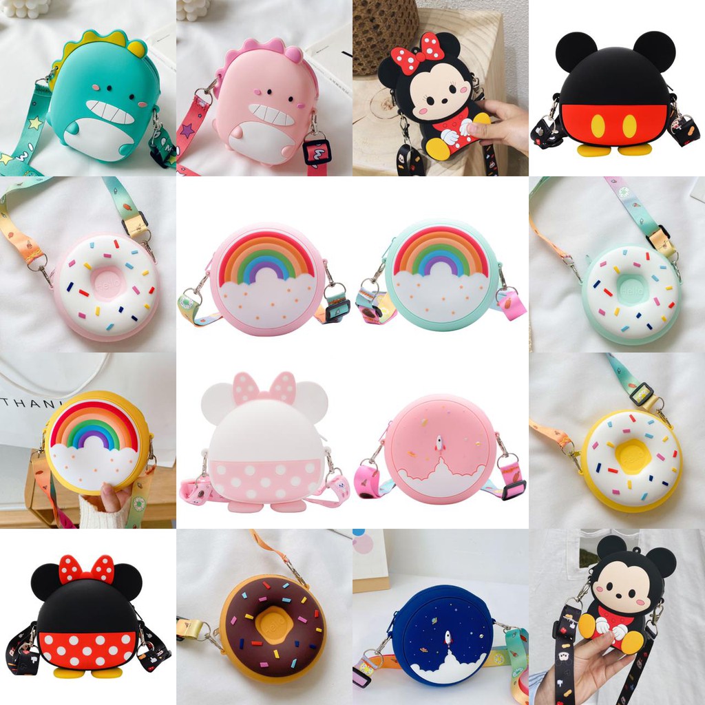 7.7 BIG SALE !! Tas Anak Sling mickey minnie