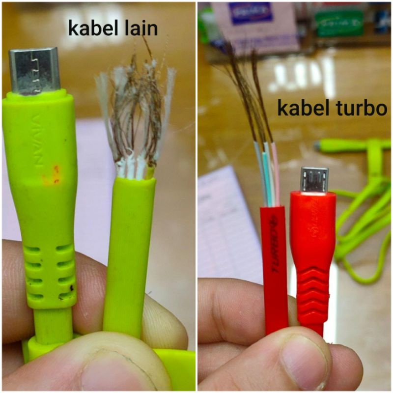 Kabel charger data cable 6.0a TURBO fast charging, Hrg 1pcs