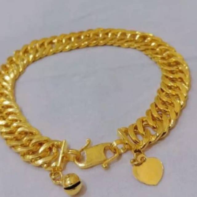 Xuping gelang lapis emas 24k