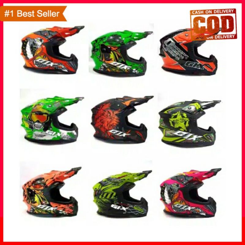 Helm Cross GIX Premium Trail Adventure