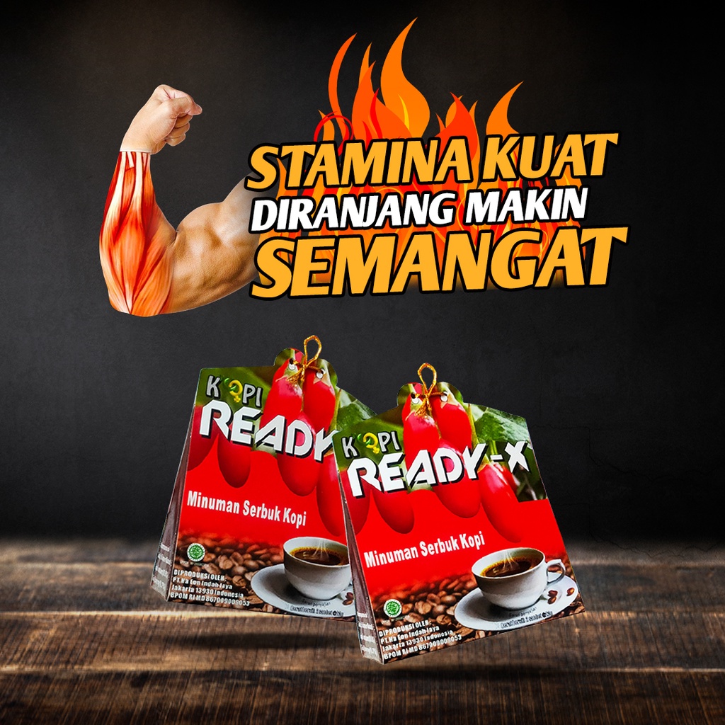 Kopi Herbal Alami Ready X / Kopi Romantis Original 2 sachet