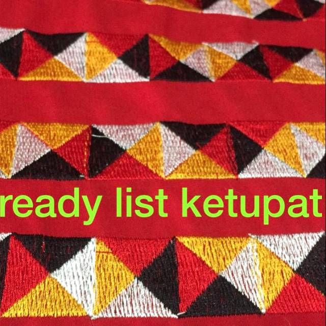 Celugam Belah ketupat.