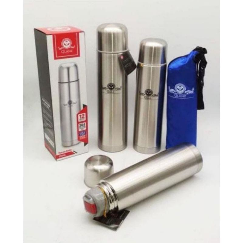 TERMOS STAINLESS 1 LITER/ TERMOS AIR PANAS SERBAGUNA
