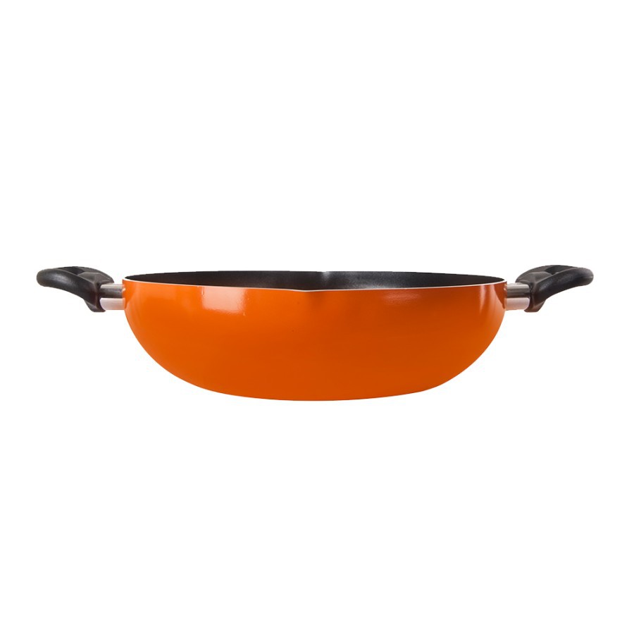 Miyako Wok Pan W-34A Wajan Non Stick 34 cm Miyako W 34 A