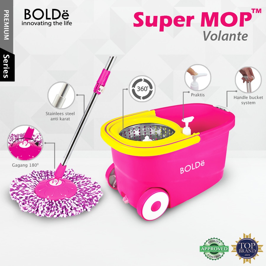 Bolde Super Mop VOLANTE Alat Pel Serbaguna