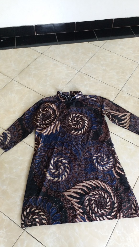 Maura Couple - Sania Ruflle Batik Couple Ori Ndoro Jowi Garansi Termurah Shopee  Modern Batik Bc 001