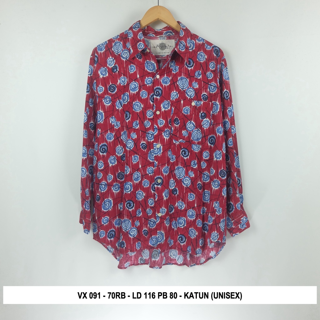 Thrift Blouse Vintage | Kode V3-VX 091