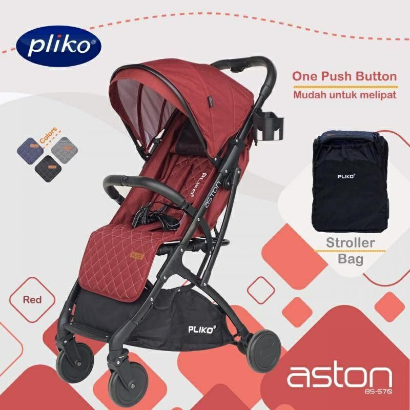 Stroller Pliko Aston BS570 / Dorongan Bayi