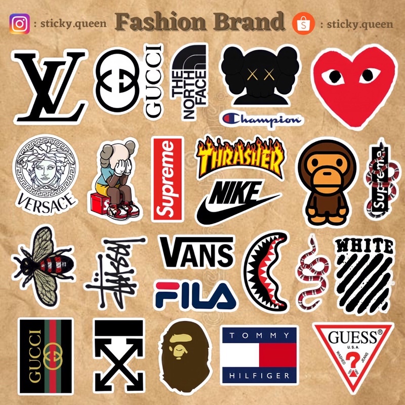 

STICKER TUMBLR FASHION BRAND