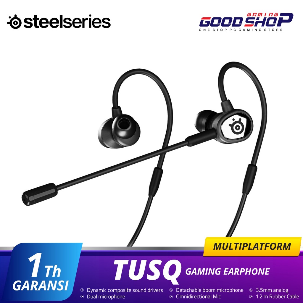 Steelseries TUSQ In-ear mobile gaming headset - Gaming Earphone